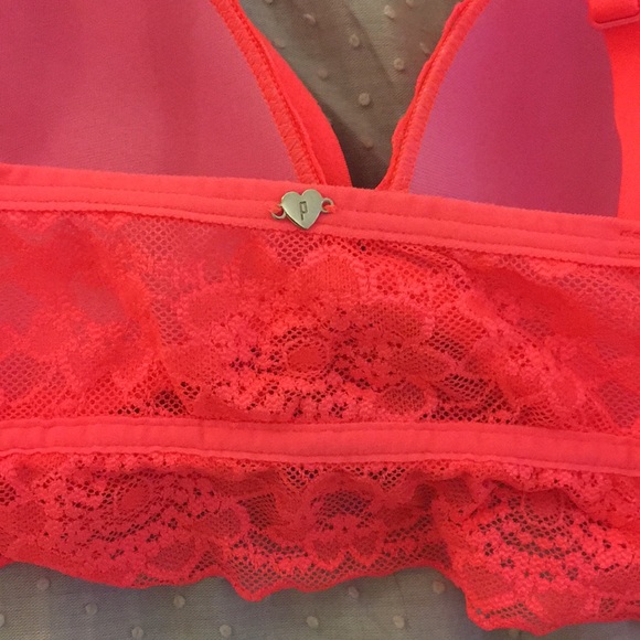 PINK lace bra/bralette - Picture 3 of 6